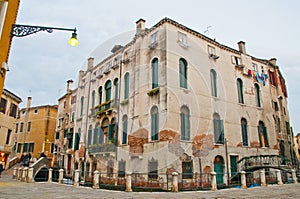 Correr-Contarini Palace at Venice, Italy photo