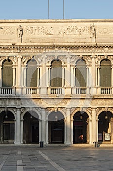 The Correr Museum, elevation in Piazza San Marco, city of Venice. photo