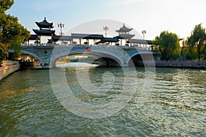 Corridor bridge scenery