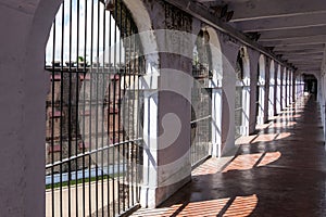 Corridor in Cellular Jail, Port Blair