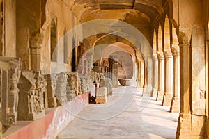 A corridor at Chand Baori Stepwell
