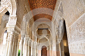 Corridor on the Court of the Lions