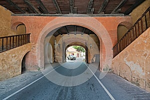 Corridor through the Galle fort