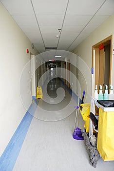 Corridor in a hospital