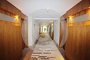 Corridor in hotel