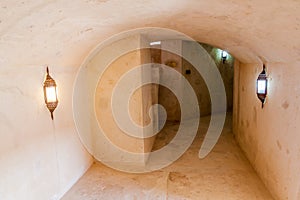 Corridor in the Jabrin Castle, Om