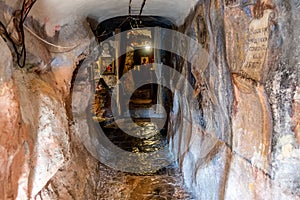 Underground caves making up the Dajbabe Monastery Podgorica, Montenegro photo