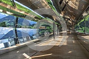 Corridor of Mirrors at Mirage, Gstaad, Switzerland