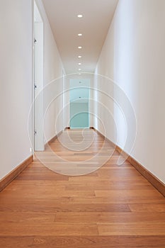 Corridor of a modern building