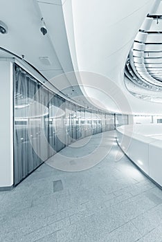 Corridor of modern building