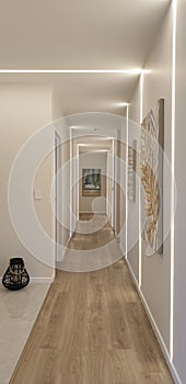 Corridor in a modern home