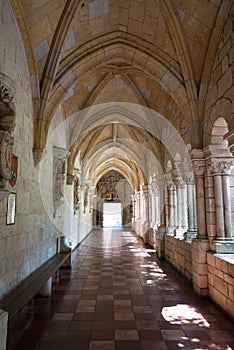 Corridor in a Monastery.