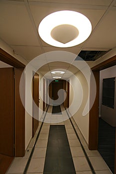 Corridor of an office building