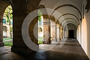 Corridor of Old Monastery Building