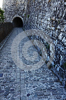 Corridor in Palaio Frourio