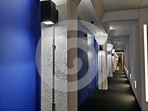 Corridor pillars