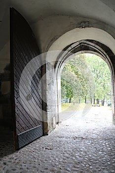 Corridor in Zvolen castle in baroque style, Zvolen