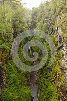 Corrieshalloch Gorge National Nature Reservation near Braemore, Garve photo