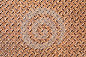 Corroded metal rusty floor texture background