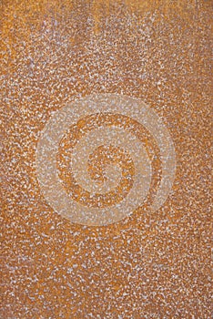 Corroded metal sheet