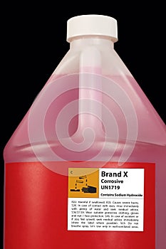 Corrosive Chemical Cleaner