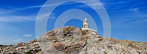 Corrubedo Lighthouse in Galicia, Spain. photo