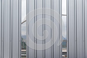 Corrugated Aluminium Metal sheet with the construction field.