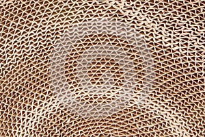 the Corrugated cardboard abstract background photo