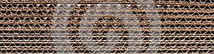 Corrugated cardboard background