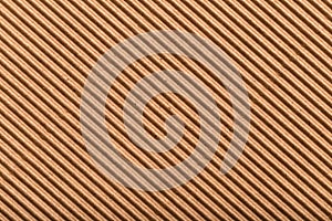 Corrugated cardboard for packing. abstract background horizontal lines with wavy lines of beige color