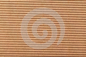 Corrugated cardboard for packing. abstract background horizontal lines with wavy lines of beige color