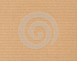 Corrugated cardboard texture. Blank empty cardboard with ridges. Recycled material background