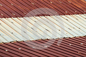 Corrugated galvanised sheet