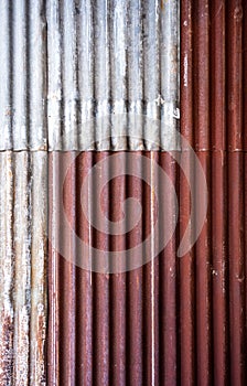 Corrugated galvanized iron sheet