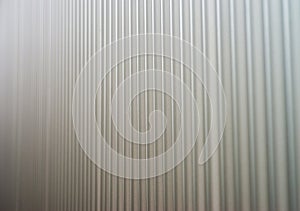 Corrugated iron plate