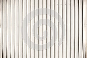 Corrugated metal texture surface