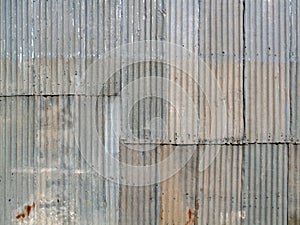 Corrugated Metal Wall