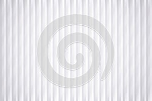 Corrugated paper texture. White background