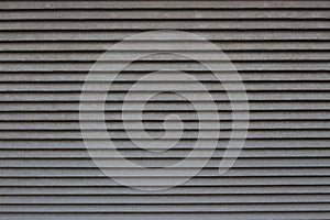 Corrugated plastic texture surface in the horizontal line