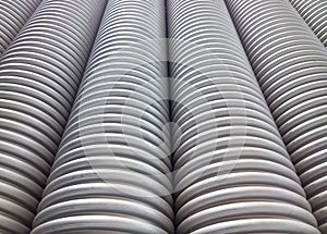 Corrugated plumbing pipe