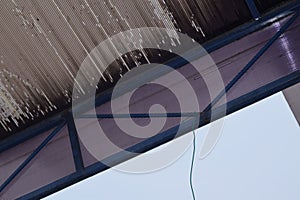 Corrugated Roof Structure