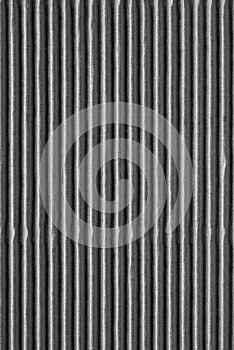 Corrugated texture of a cardboard or paper