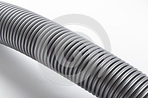 Corrugated Tube for Vacuum Cleaner on white background