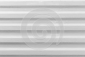 Corrugated White Metal Pattern Abstract Steel Wall Texture Background