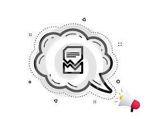 Corrupted Document icon. Bad File sign. Vector