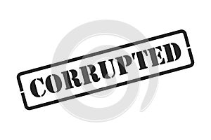 Corrupted Stamp Vector