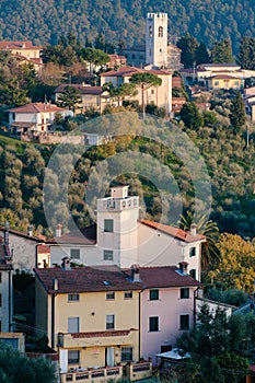 Corsanico town in massarosa, lucca,italy,europe photo