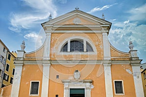 Corsica, Ajaccio, the colorful cathedral