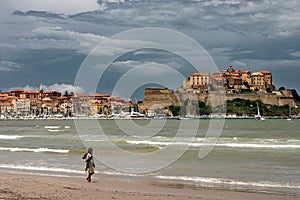 CORSICA CALVI Beach of Calvi photo