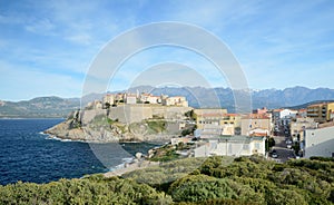 Corsican coastal town Calvi